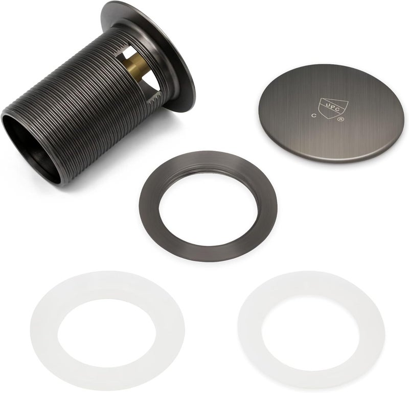 FerdY Pop-up Drain for Freestanding Bathtub, Space Gray, cUPC Certification, Freestanding Bathtub Drain Stopper - Image 4